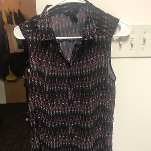 Never worn Cool pattern work shirt